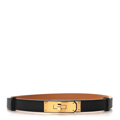 Hermes Epsom Kelly Belt Black 1 of 3