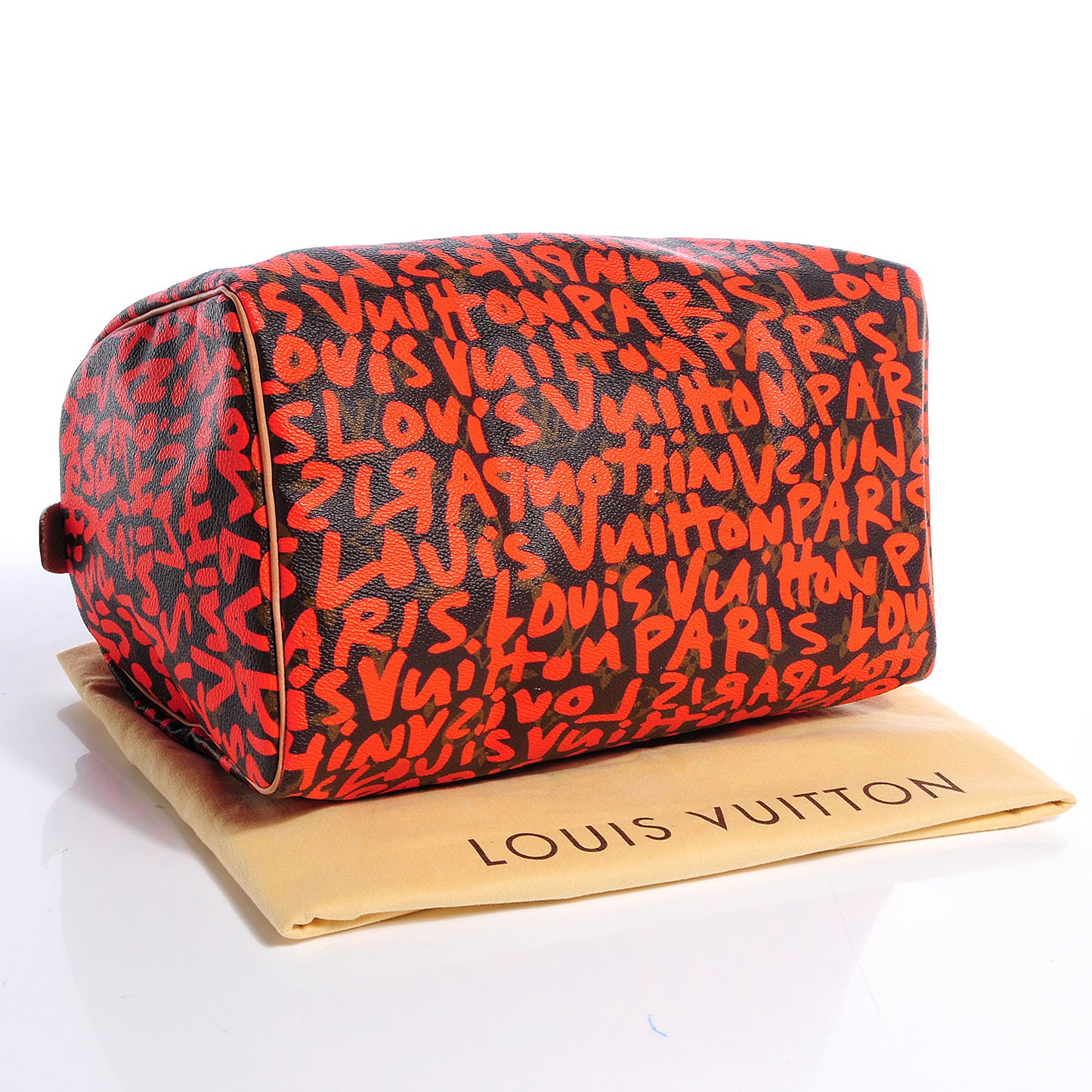 Monogram Graffiti Speedy 30 Orange