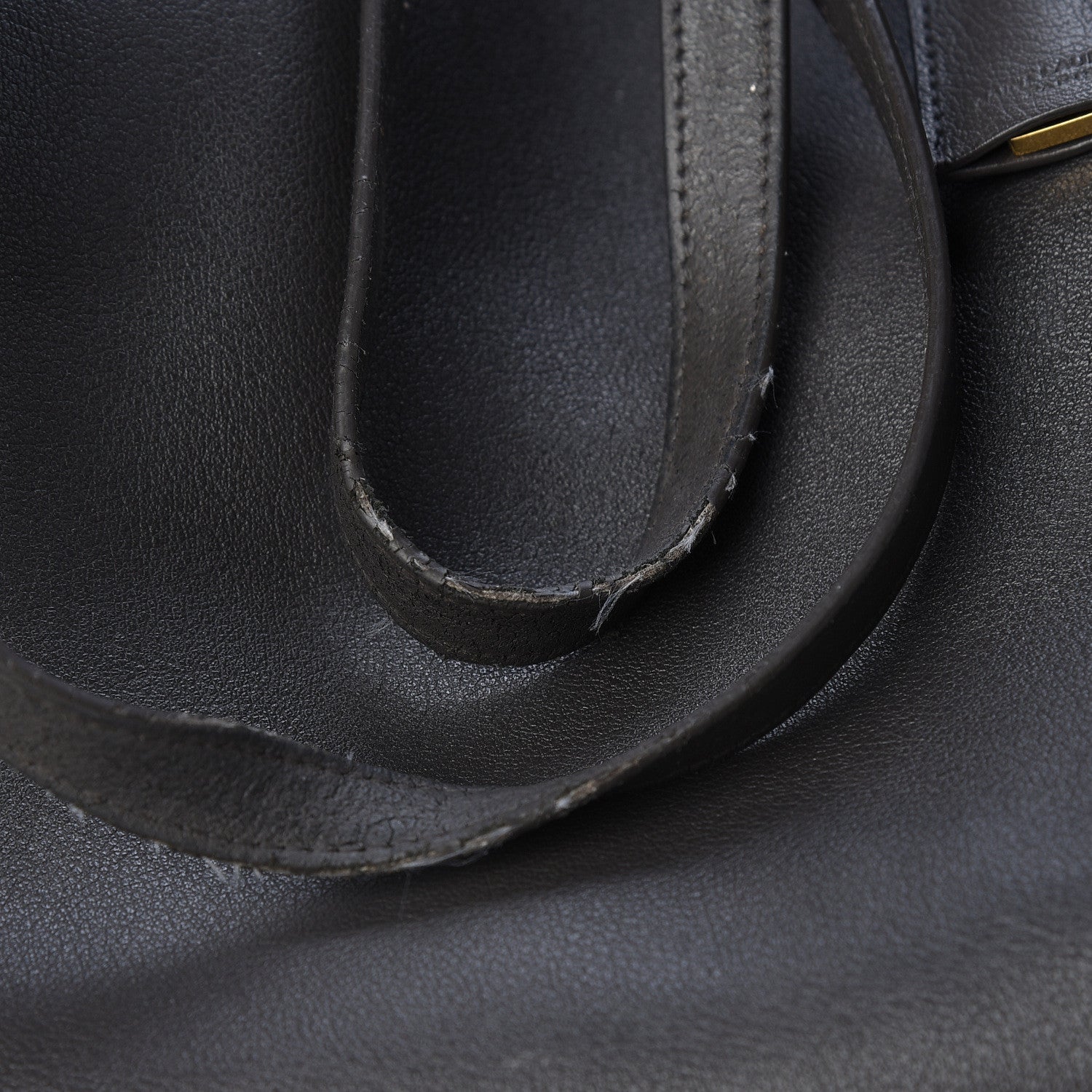 Saint Laurent Calfskin Large Shopping Tote Dark Grey 12 of 16