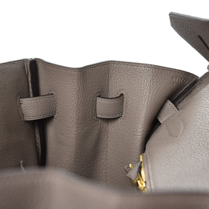 Hermes Togo Birkin 35 Gris Asphalte 20 of 34