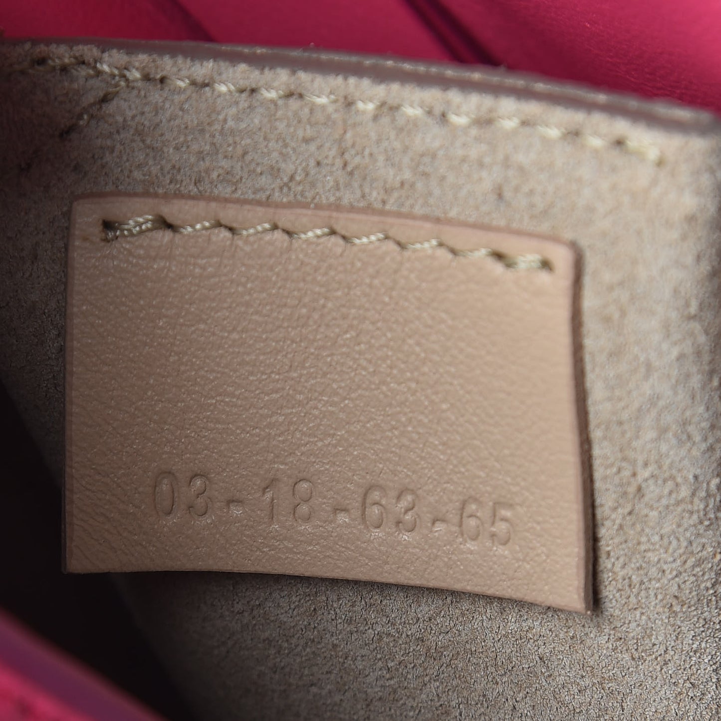 Calfskin Quilted Nano Drew Bijou Shoulder Bag Fuchsia Rose
