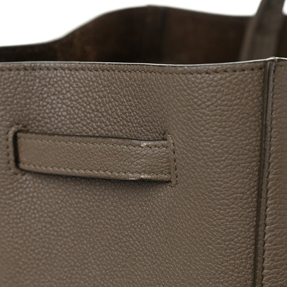 Celine Soft Grained Calfskin Medium Belt Cabas Phantom Taupe 15 of 18