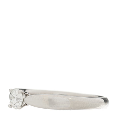 Tiffany Platinum Diamond .25ct Harmony Solitaire Engagement Ring 50 5.5 3 of 4