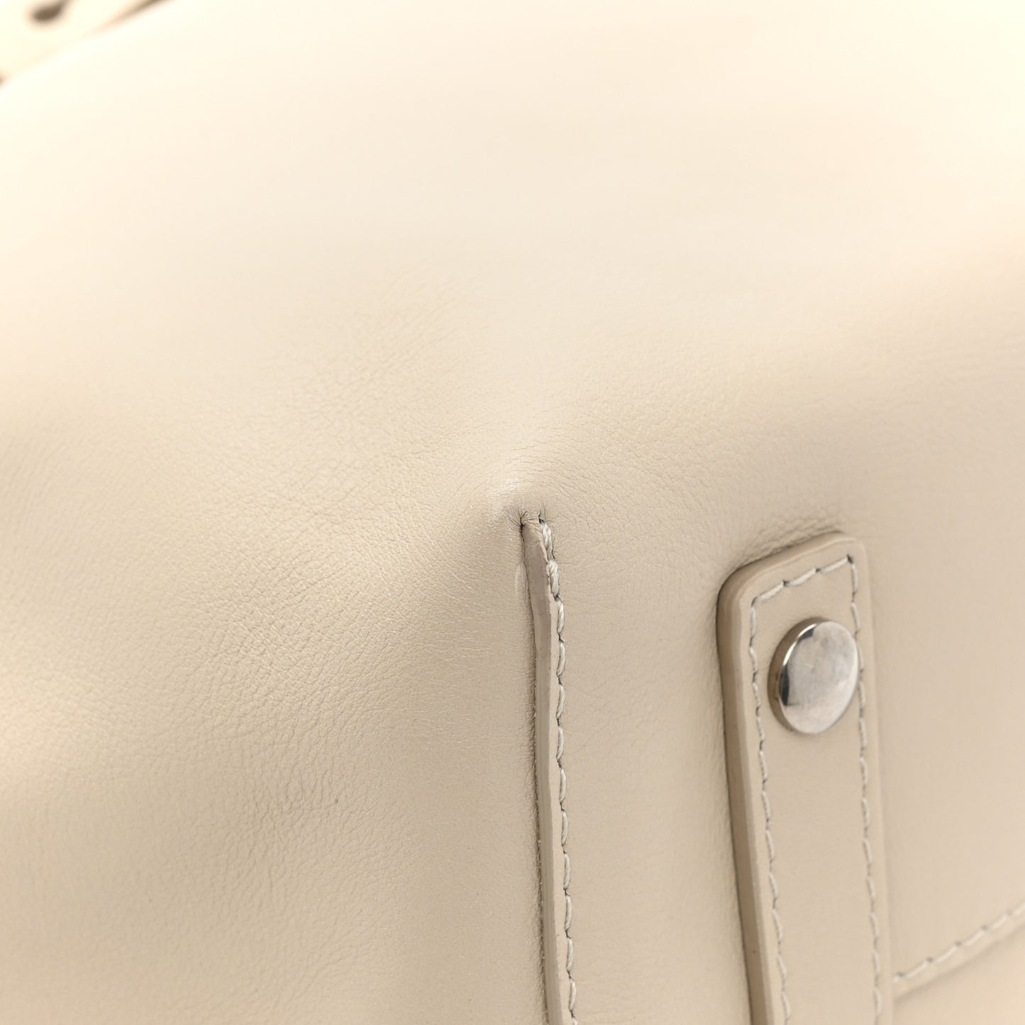 Soft Calfskin Medium Belt Bag Limestone