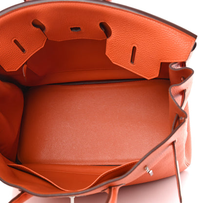Hermes Togo Birkin 35 Orange 5 of 9