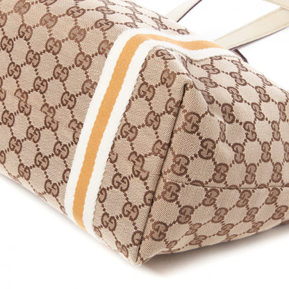 Gucci Monogram Medium Jolicoeur Tote Off White 4 of 8
