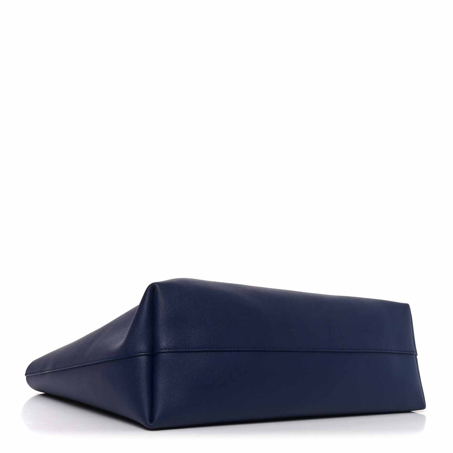 Calfskin Large Shopping Tote Saphir
