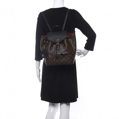 Louis Vuitton Monogram Montsouris PM Black 2 of 9