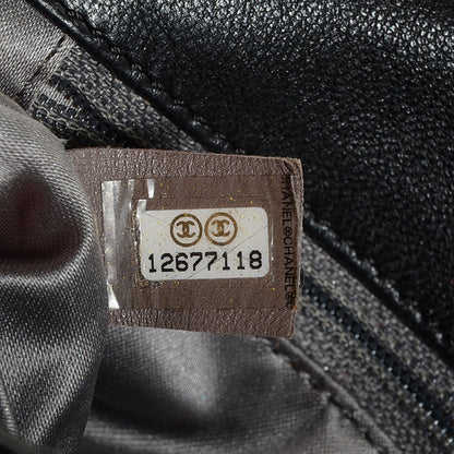 Chanel Lambskin Pearl Obsession Flap Black 6 of 7
