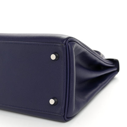 Hermes Evercolor Verso Kelly Retourne 28 Bleu Encre Bleu Zellige 10 of 13