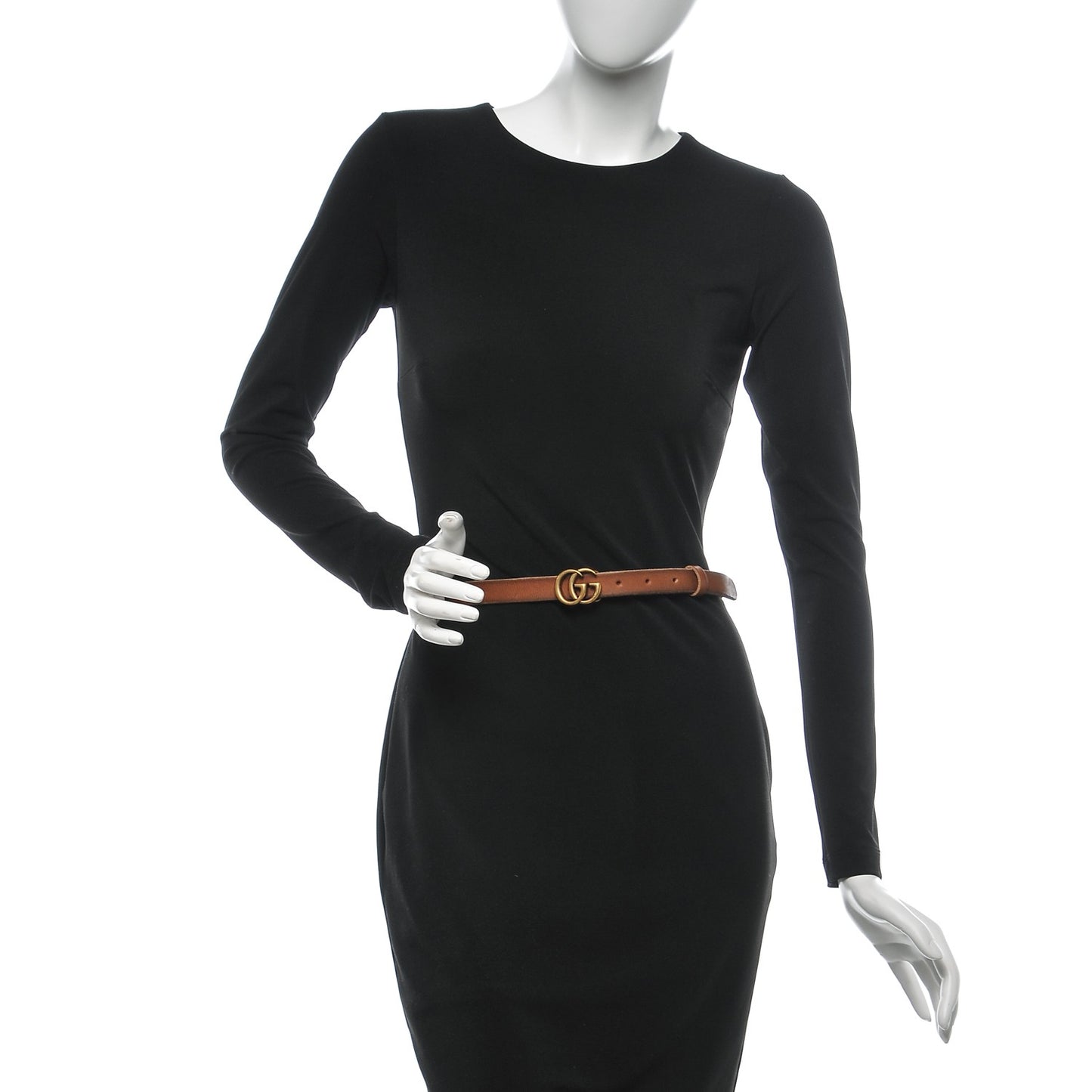 Faded Calfskin Double G 20mm Belt 85 34 Cuir