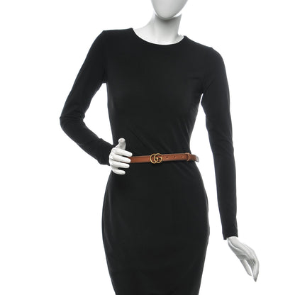 Gucci Faded Calfskin Double G 20mm Belt 85 34 Cuir 2 of 5