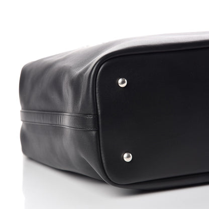 Chanel Calfskin Large Coco Eyelets Shopping Tote Black 8 of 9