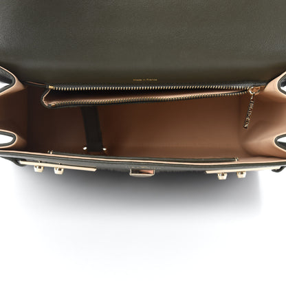 Delvaux Calf Hair MM Tempete Satchel Kaki 6 of 12
