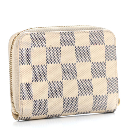 Louis Vuitton Damier Azur Zippy Coin Purse 2 of 6