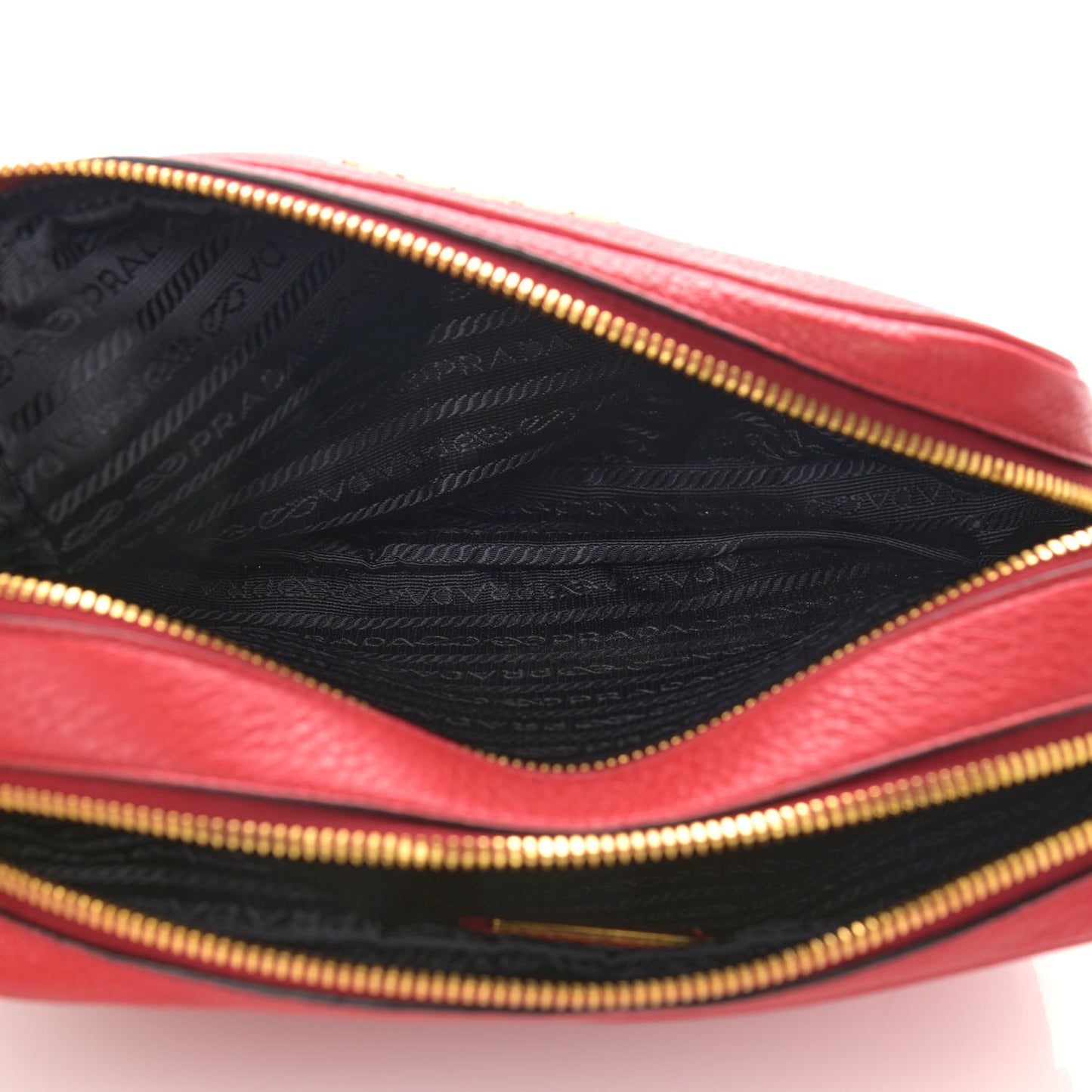 Vitello Phenix Camera Bag Rosso