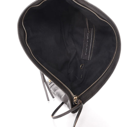 Balenciaga Chevre Classic Gold Hardware Premier Clutch Bronze 5 of 11