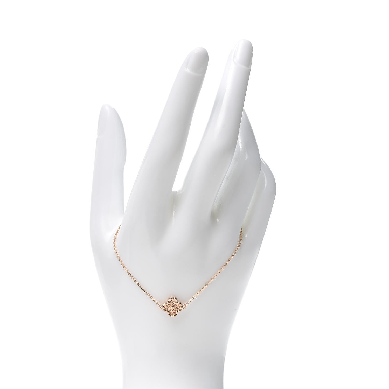 Van Cleef & Arpels 18K Rose Gold Sweet Alhambra Bracelet 2 of 6