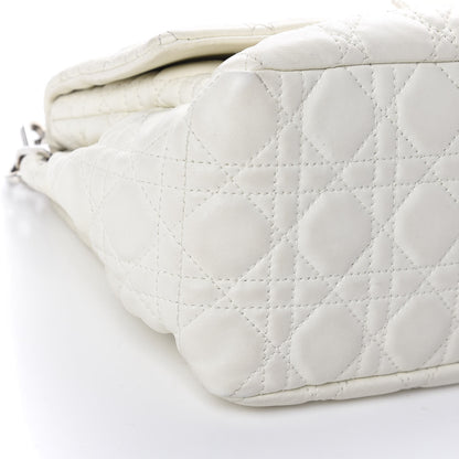 Christian Dior Lambskin Cannage Medium New Lock Flap White 6 of 11