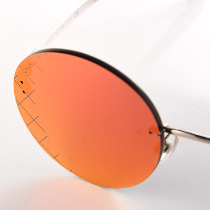 Chanel Mirrored Round Sunglasses 4216 Red 9 of 11
