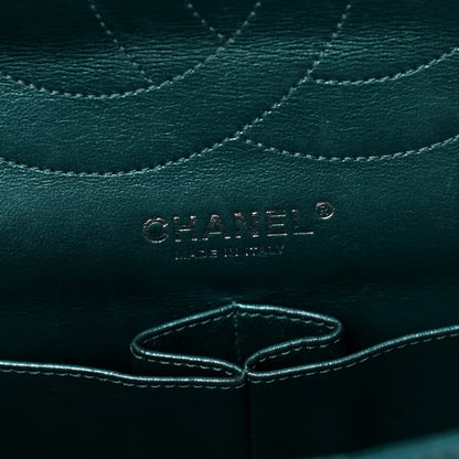Chanel Metallic Calfskin Quilted 2.55 Reissue 226 Flap Turquoise 6 of 9