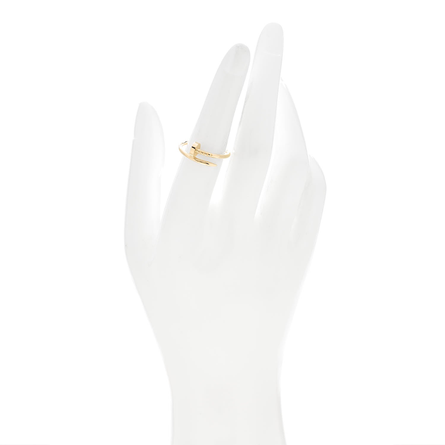 Cartier 18K Yellow Gold Small Juste Un Clou Ring 52 6 2 of 5