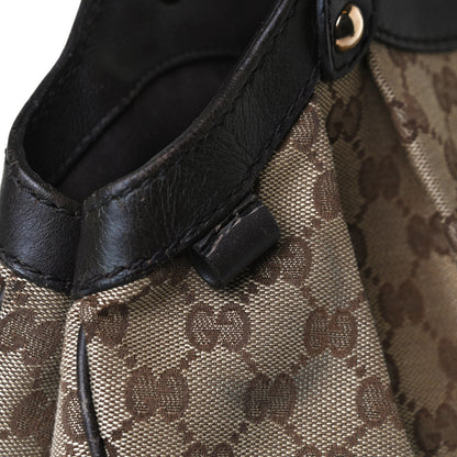 Gucci Monogram Medium Sukey Tote Dark Brown 14 of 17