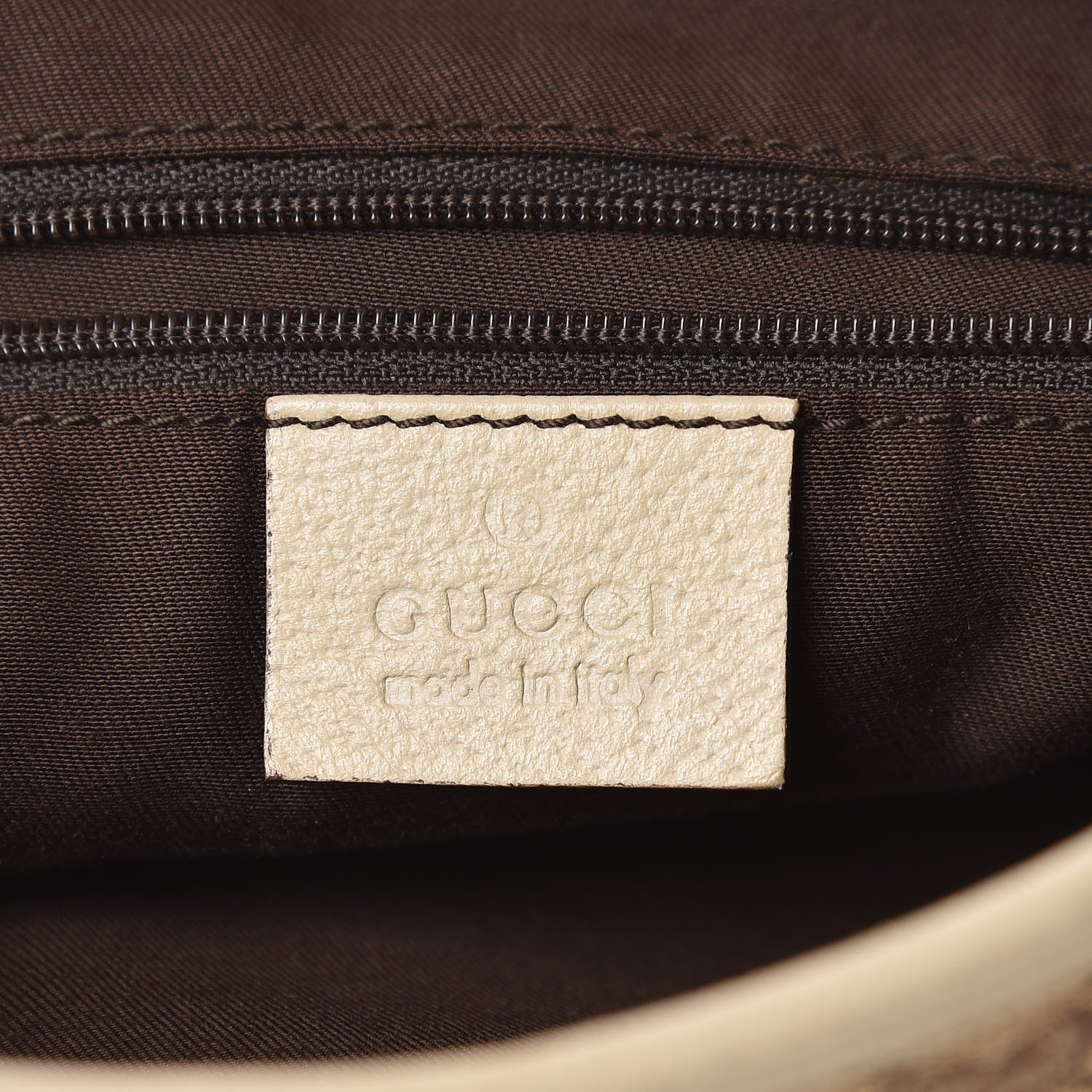 Gucci Monogram Abbey Messenger Bag Off White 6 of 11