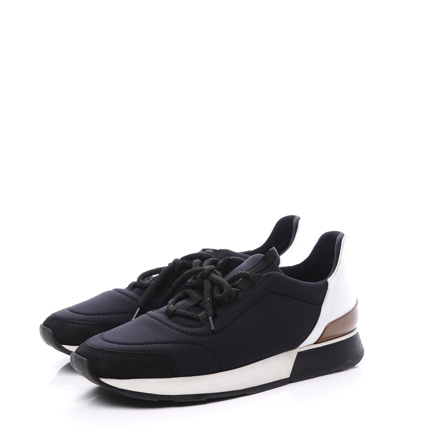 Technical Canvas Womens Miles Sneakers 39 Marine White