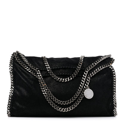 Stella McCartney Shaggy Deer Falabella Fold Over Tote Black 1 of 8