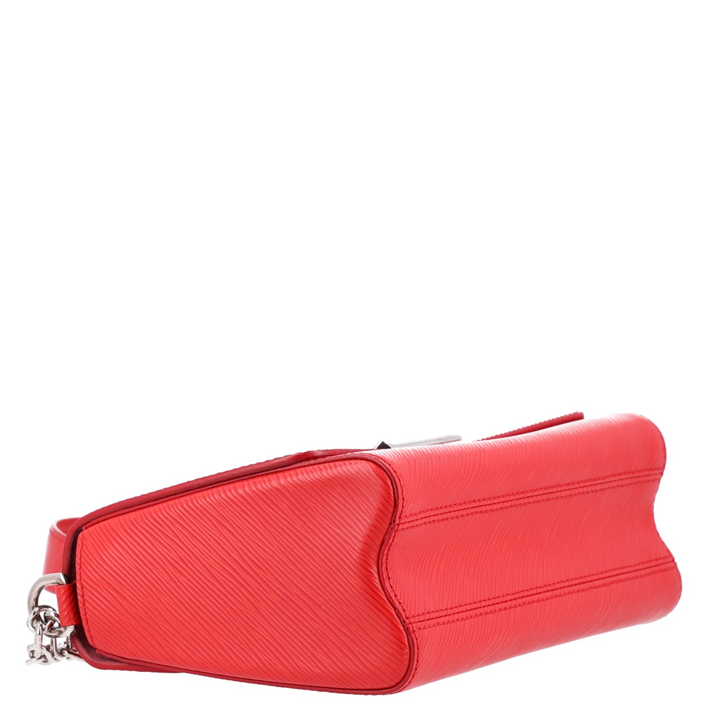 Epi Twist Shoulder Bag MM Coquelicot