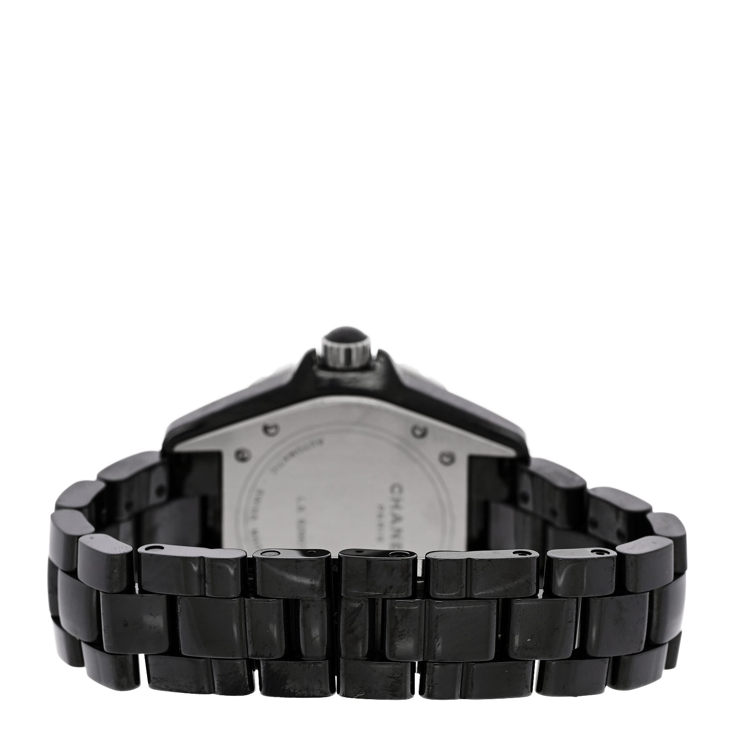 Stainless Steel Ceramic Ruby 38mm J12 Automatic Watch Black