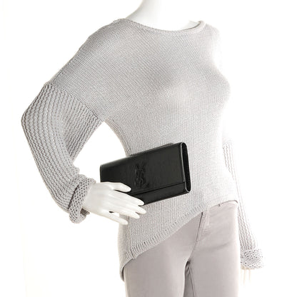 Saint Laurent Patent Small Belle De Jour Clutch Black 2 of 14