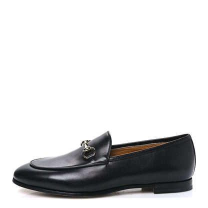 Gucci Calfskin Womens Jordaan Loafers 38 Black 1 of 11