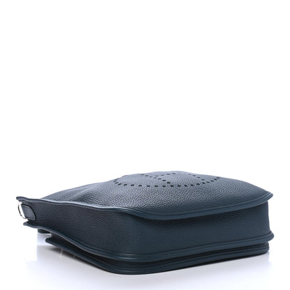 Hermes Taurillon Clemence Evelyne III PM Vert Cypress 3 of 4