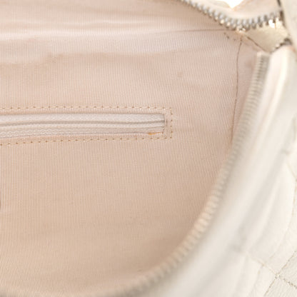 Chanel Caviar Quilted Timeless CC Shoulder Bag White 14 of 22
