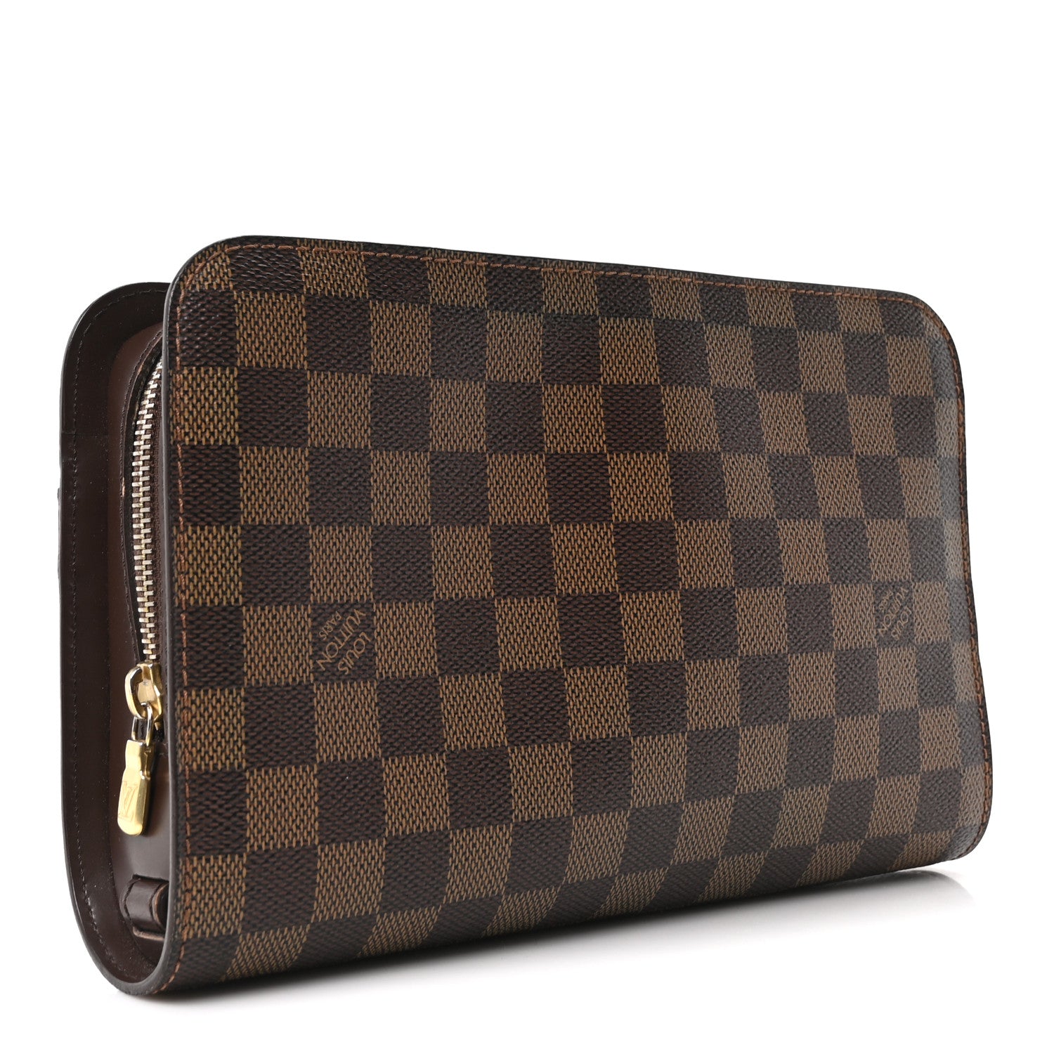 Louis Vuitton Damier Ebene Pochette Saint Louis Clutch 3 of 11
