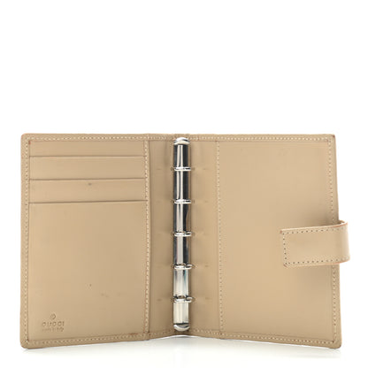 Gucci Monogram Small Ring Agenda Beige 5 of 9