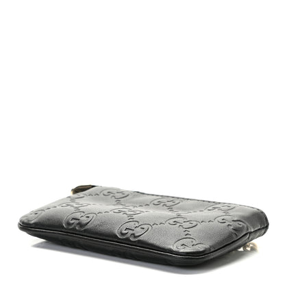 Gucci Guccissima Key Case Black 7 of 8