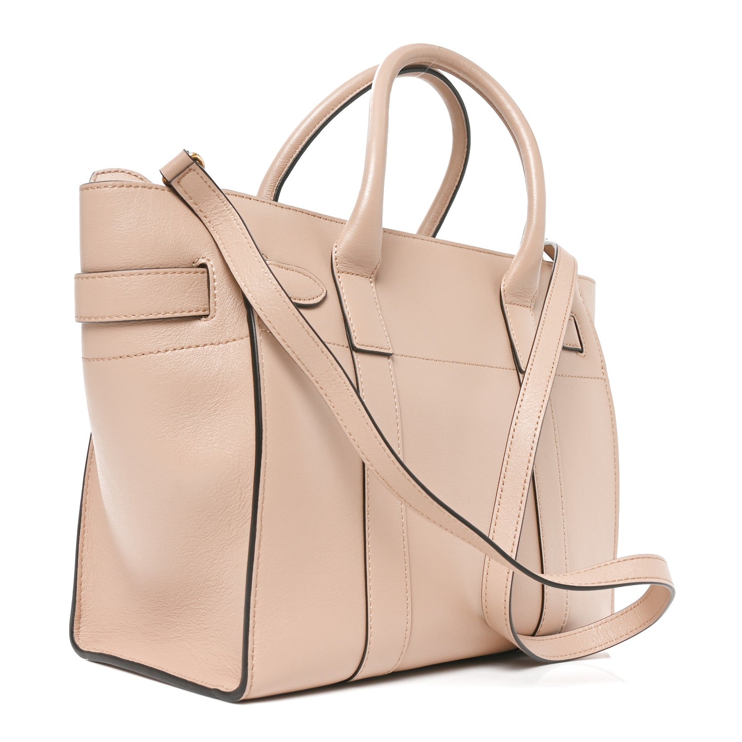 Silky Calf Small Zipped Bayswater Rosewater