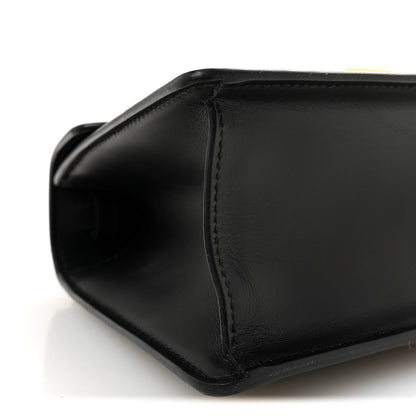 Gucci Calfskin Mini Sylvie Top Handle Bag Black 9 of 10