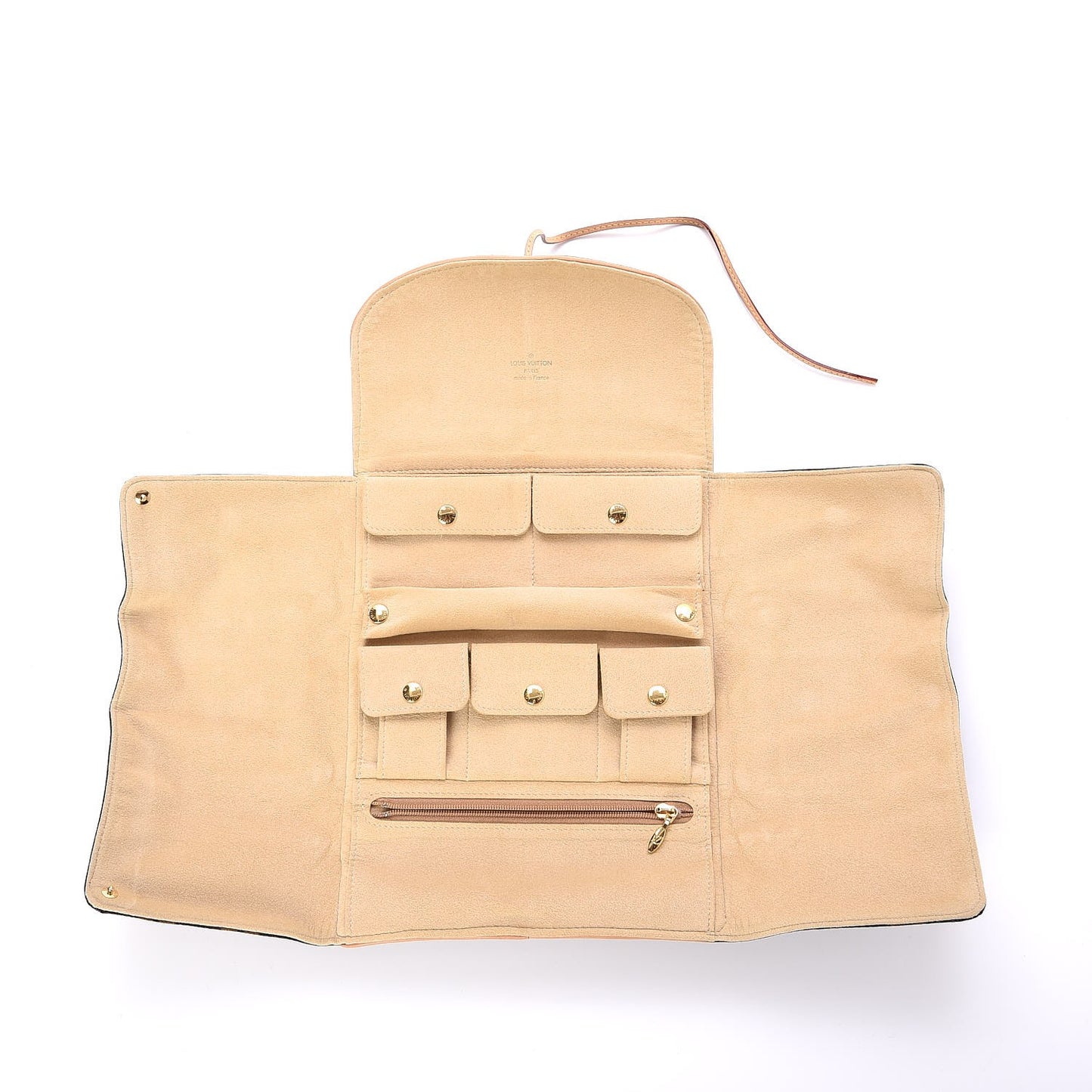Monogram Folding Jewelry Case