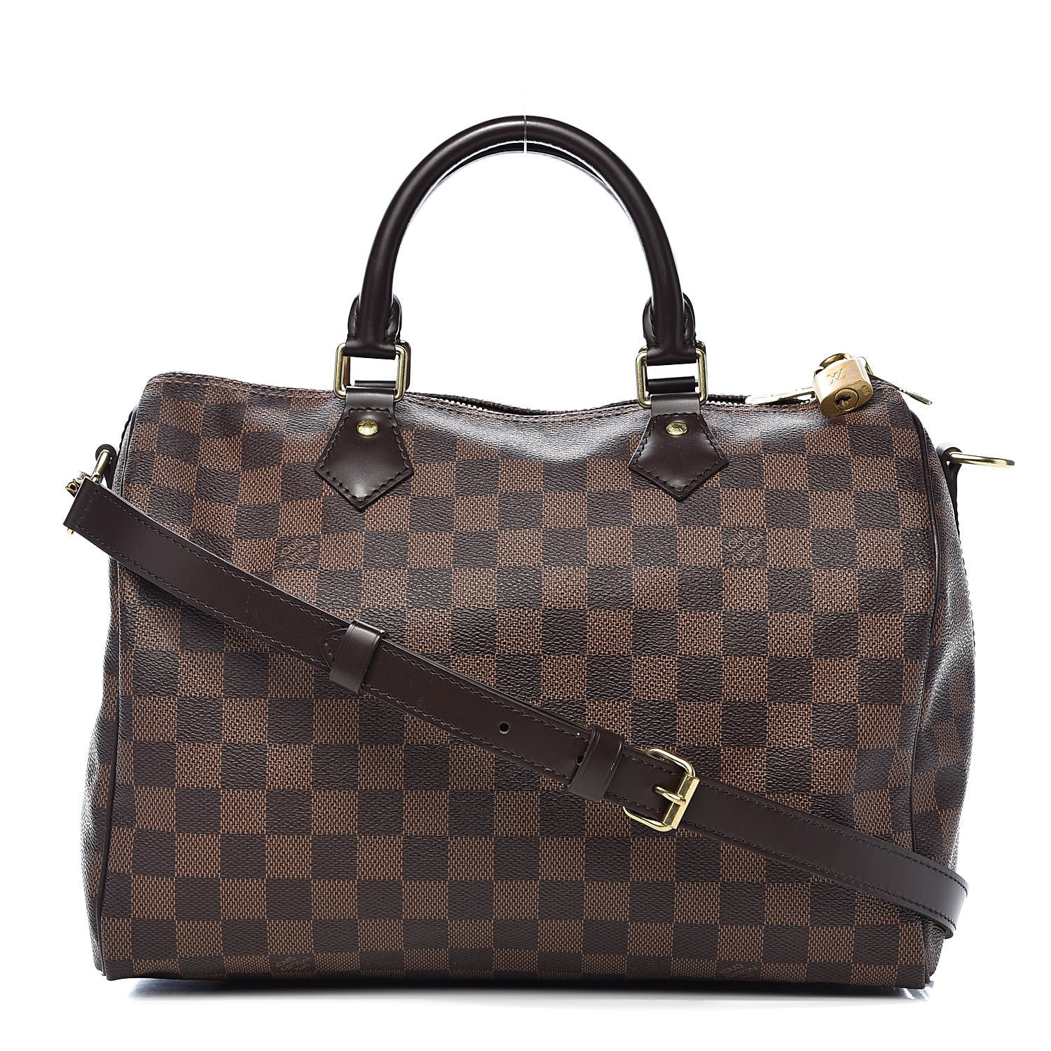 Louis Vuitton Damier Ebene Speedy Bandouliere 30 1 of 13
