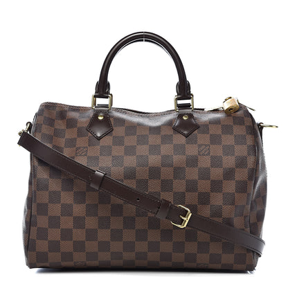 Louis Vuitton Damier Ebene Speedy Bandouliere 30 1 of 13