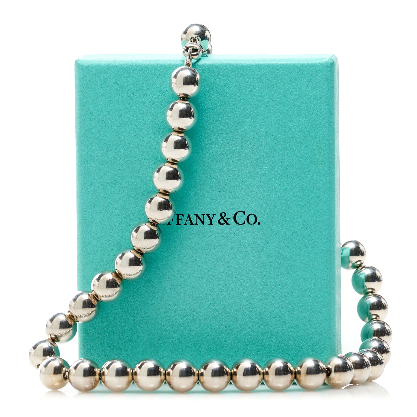 Sterling Silver 10mm Hardwear Ball Necklace