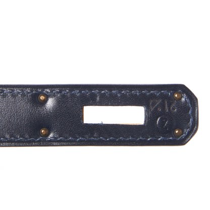 Hermes Box Kelly Retourne 32 Indigo 24 of 31