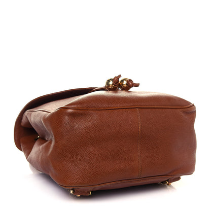 Chanel Caviar CC Backpack Brown 3 of 14