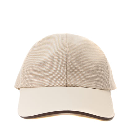 Hermes Toile H Cotton Canvas Swift Tess Kelly Plein Air Cap 58 Desert Nata 1 of 9