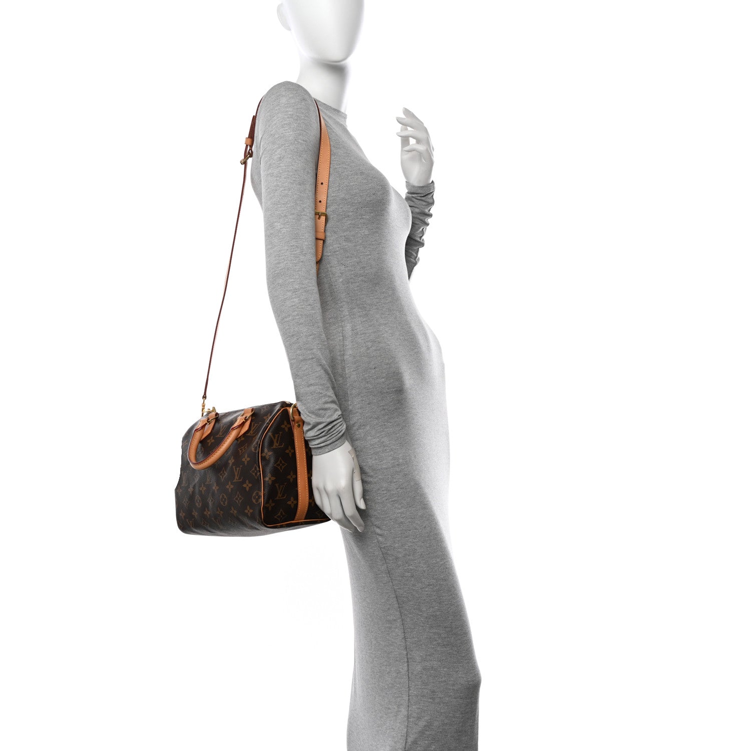 Louis Vuitton Monogram Speedy Bandouliere 25 2 of 11