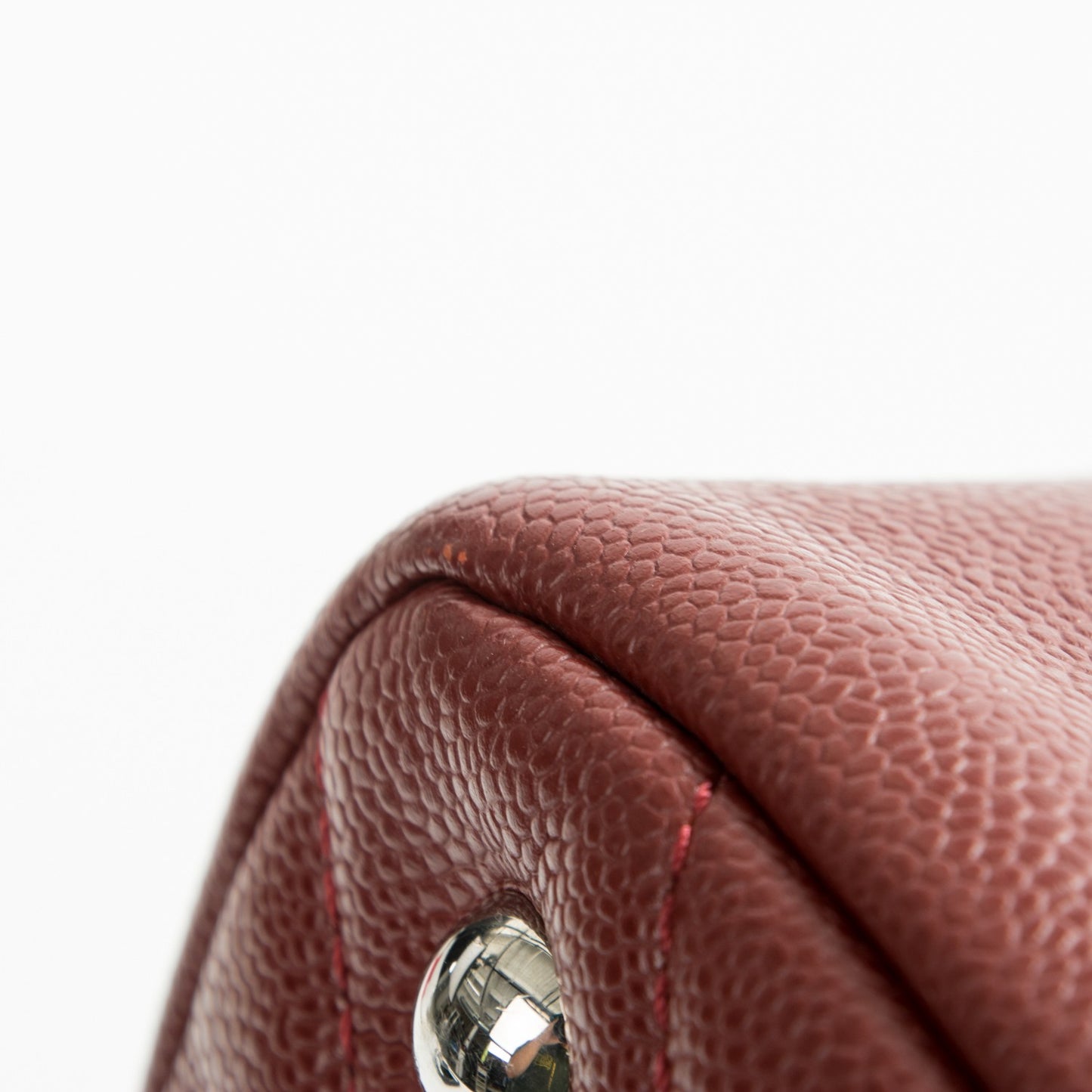 Caviar Timeless CC Soft Tote Dark Red